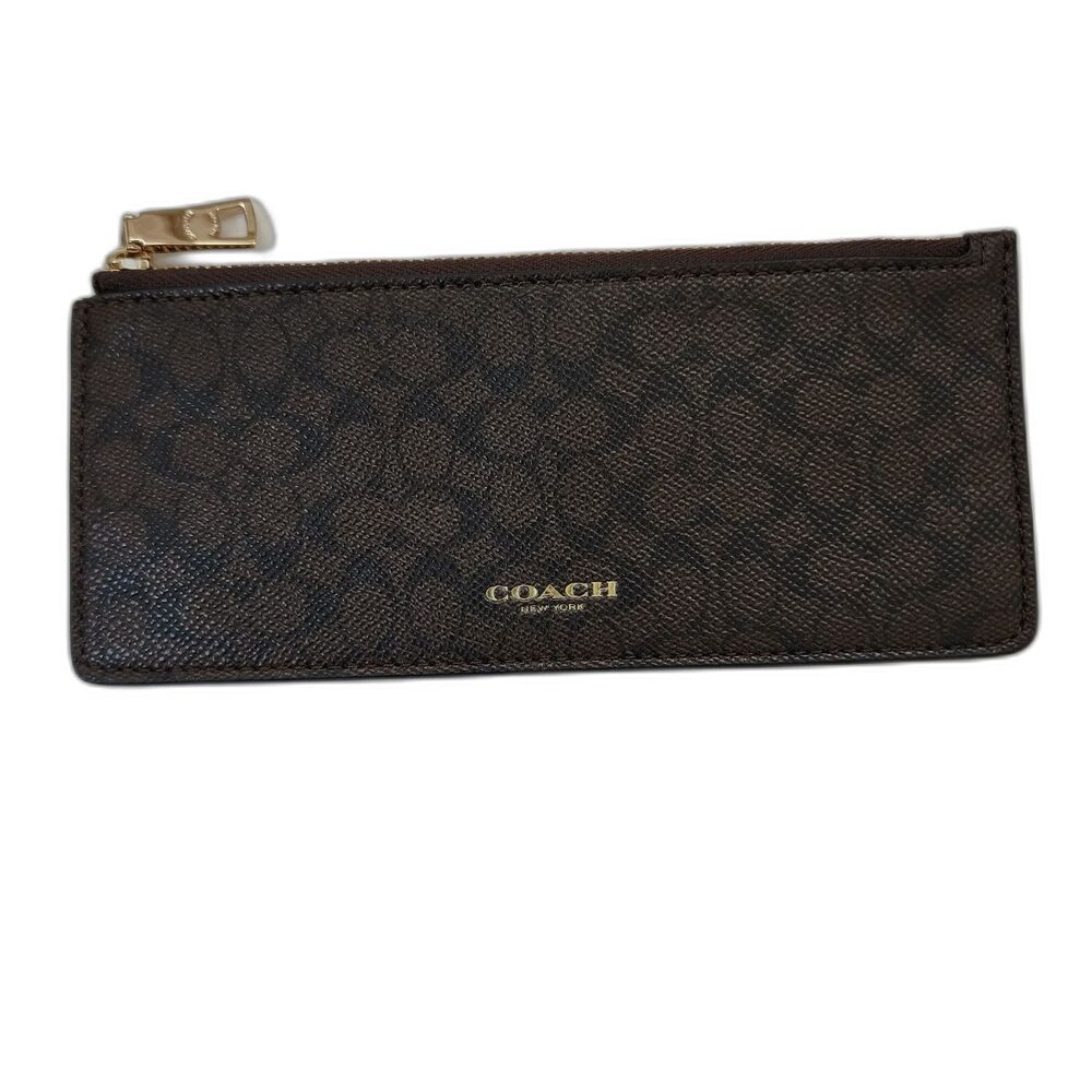 Coach Signature Glasses Case Holder Wallet
